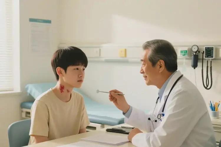 男生脖子上出现湿疹可以治好吗(图4)