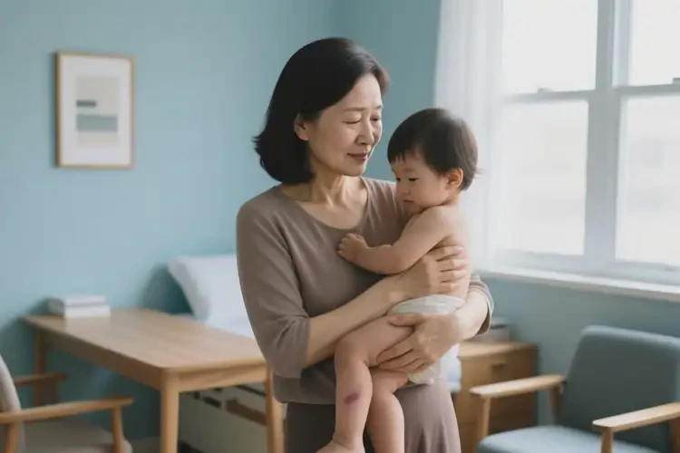 孩子小腿容易起湿疹可以治好吗(图2)