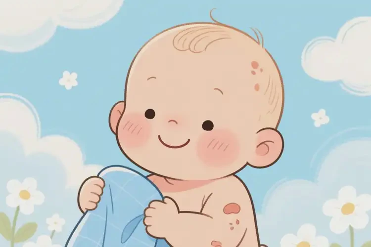 婴幼儿脸上出现湿疹可以治好吗(图3)