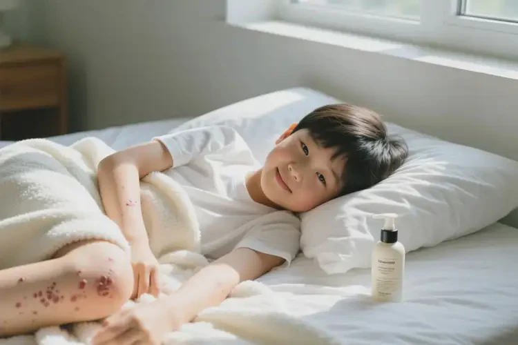 青年人四肢偶尔起湿疹可以治好吗(图1)