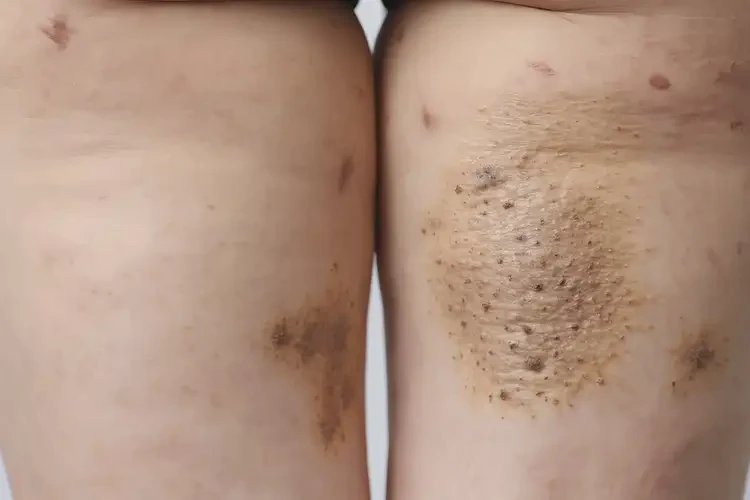 女性大腿长湿疹可以治好吗(图4)