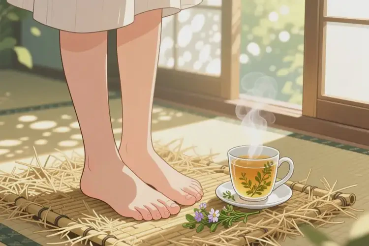 女生脚上起湿疹可以治好吗(图2)