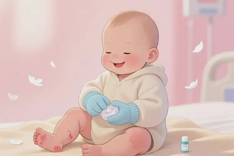 婴儿小腿上经常起湿疹可以治好吗(图4)