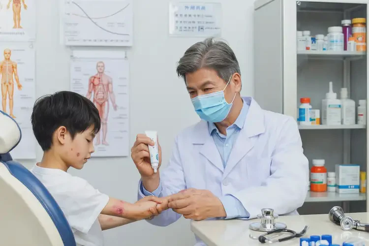 孩子屁股上出湿疹可以治好吗(图3)