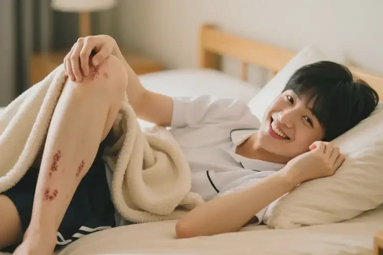 大学生小腿上长湿疹可以治好吗(图2)