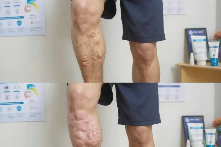 老人大腿上起湿疹不管它会自己自愈吗(图1)