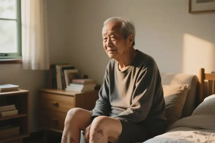 老年人小腿上偶尔长湿疹不管它会自己痊愈吗(图4)