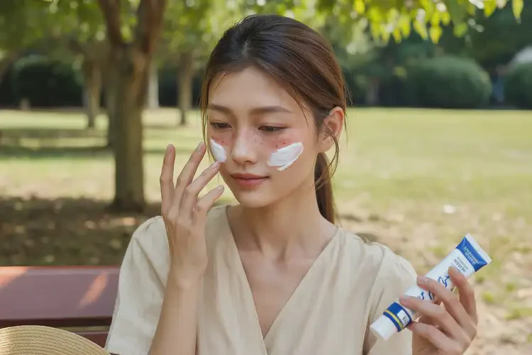 女生面部容易起湿疹可以治好吗(图2)