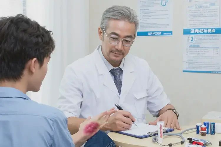 青年人大腿偶尔长湿疹可以治好吗(图2)