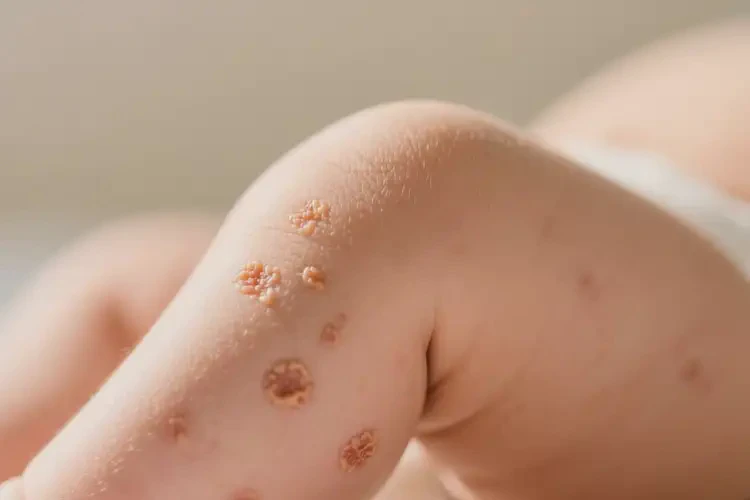 婴幼儿大腿偶尔长湿疹可以治好吗(图4)