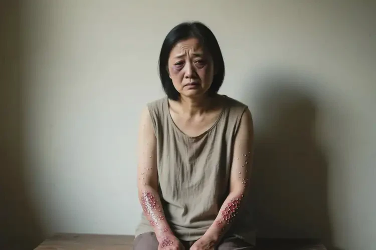 女性手上偶尔长湿疹不管它会自己好吗(图3)