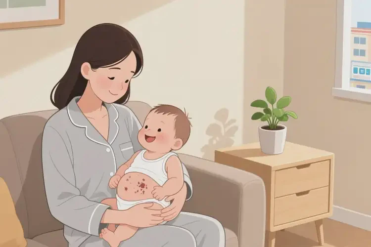 婴幼儿肚子偶尔起湿疹可以治好吗(图3)