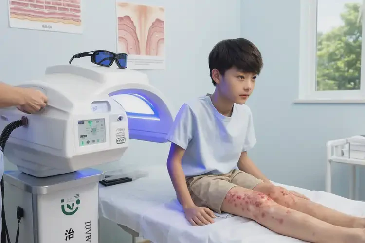 青少年小腿上出现湿疹不管它会自己痊愈吗(图1)