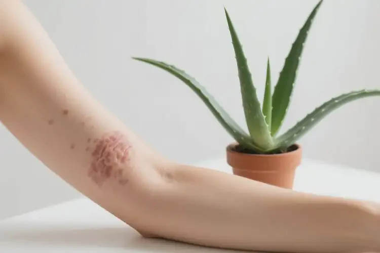 女性手臂出湿疹可以治好吗(图1)