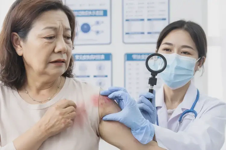 男生大腿上容易起湿疹可以治好吗(图4)