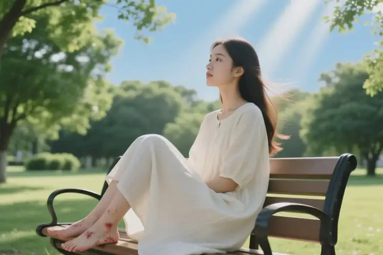 女生脚上经常长湿疹可以治好吗(图2)