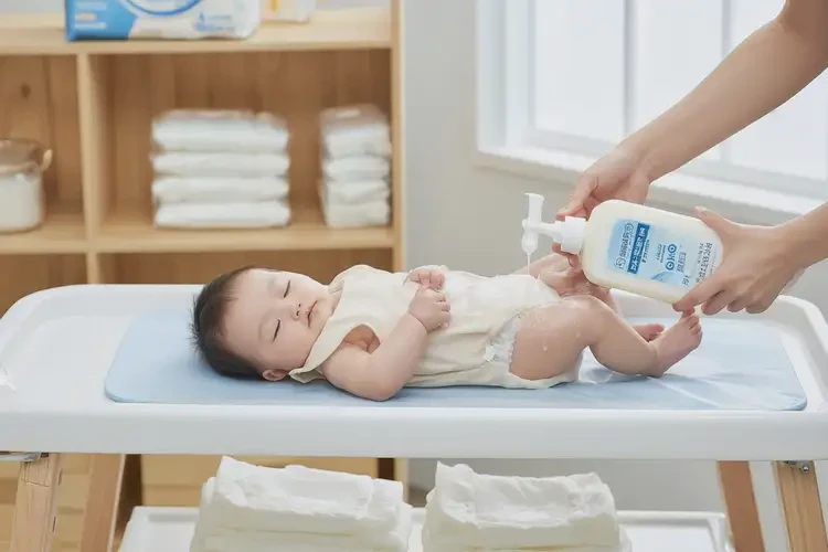婴幼儿屁股偶尔长湿疹不管它会自己好吗(图2)