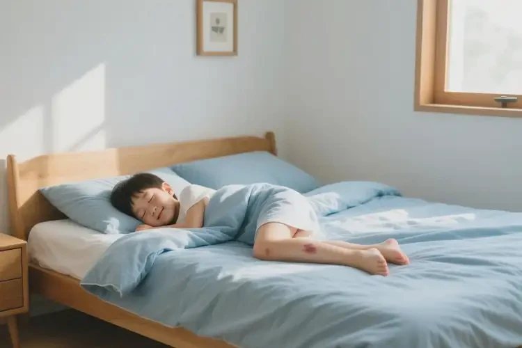 孩子小腿上经常起湿疹可以治好吗(图2)