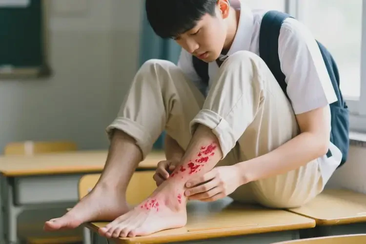 大学生小腿上经常起湿疹可以治好吗(图3)