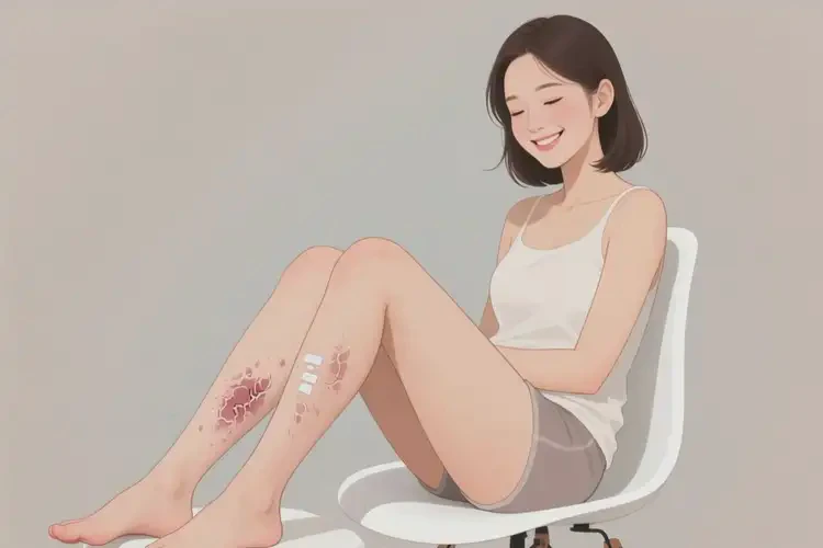 女性大腿上有湿疹可以治好吗(图3)