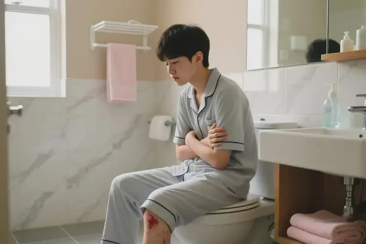 青少年肛周出湿疹不管它会自己自愈吗(图1)