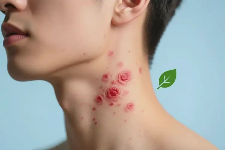 男生脖子上有湿疹可以治好吗(图4)
