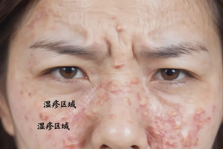 女性脸上偶尔起湿疹可以治好吗(图4)