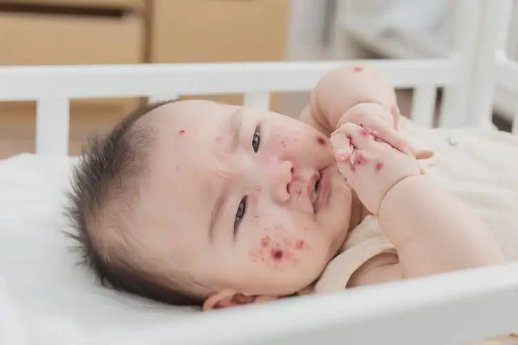 婴儿身上偶尔起湿疹可以治好吗(图4)