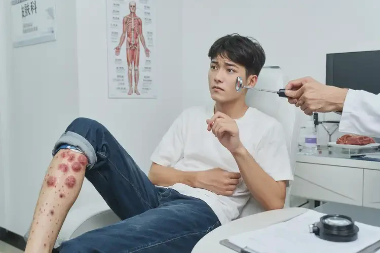 青年人大腿偶尔长湿疹可以治好吗(图4)