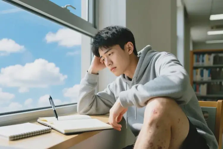 大学生身上偶尔起湿疹可以治好吗(图2)