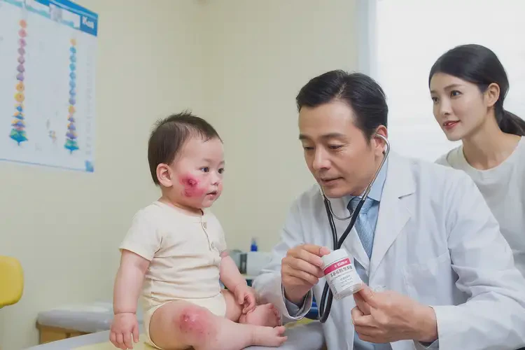 婴幼儿脖子上出湿疹可以治好吗(图2)