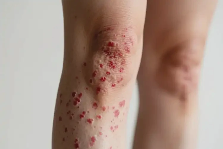 女性大腿上有湿疹可以治好吗(图4)