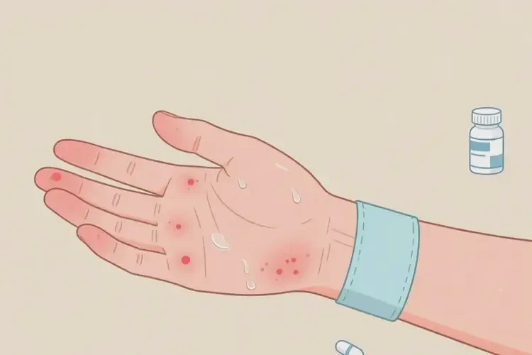 女生手上容易长湿疹可以治好吗(图4)
