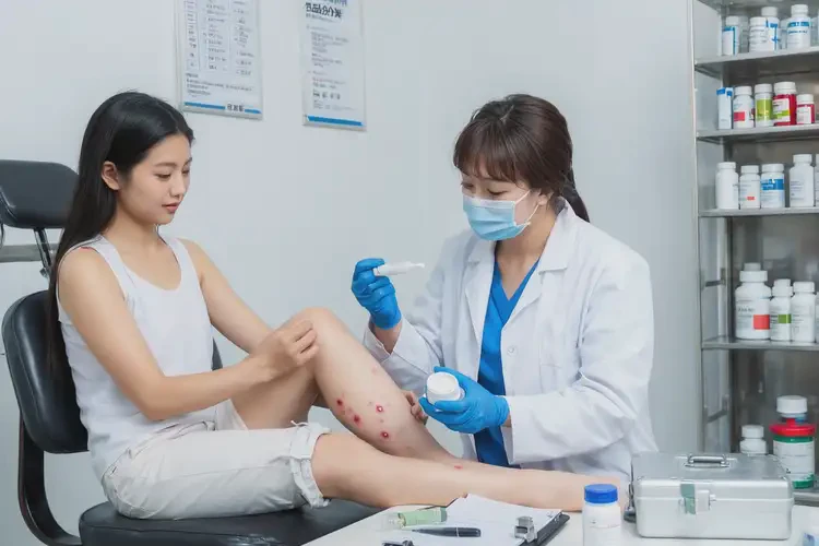 女性小腿有湿疹可以治好吗(图3)