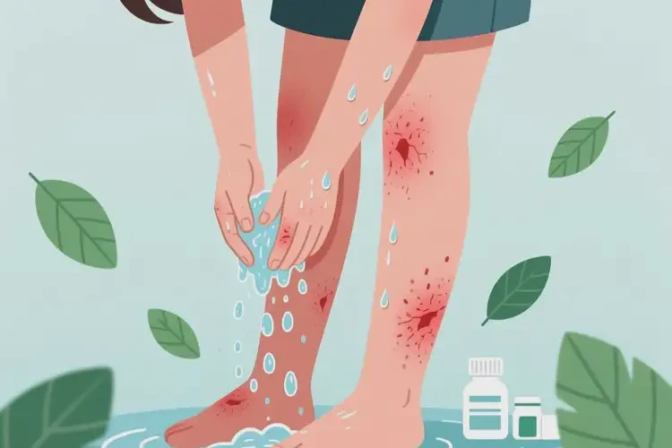 女生四肢有湿疹可以治好吗(图3)