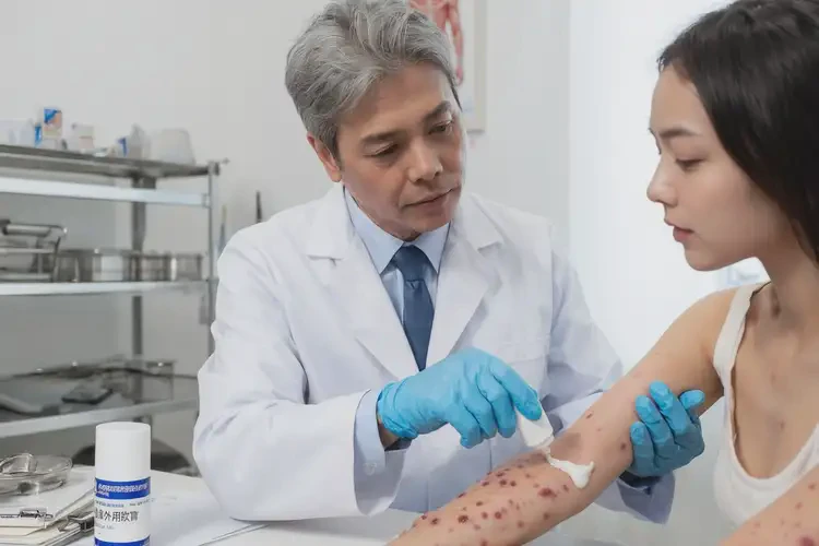女人大腿长湿疹能不能彻底自愈(图3)