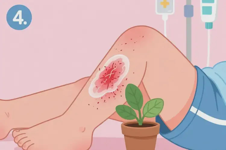 孩子大腿上经常长湿疹可以治好吗(图1)