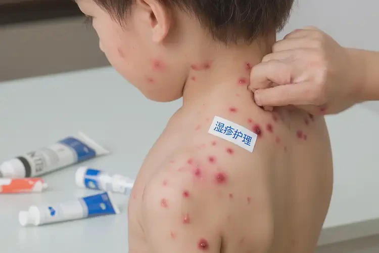 小儿脖子有湿疹可以治好吗(图4)