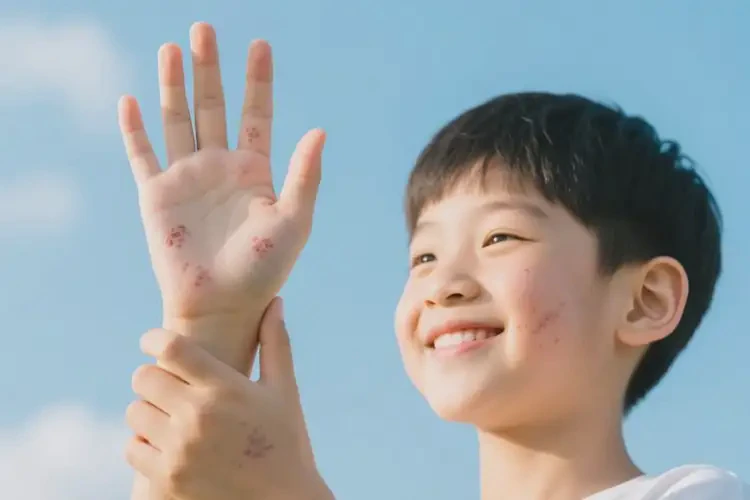 青年人手上容易长湿疹可以治好吗(图1)