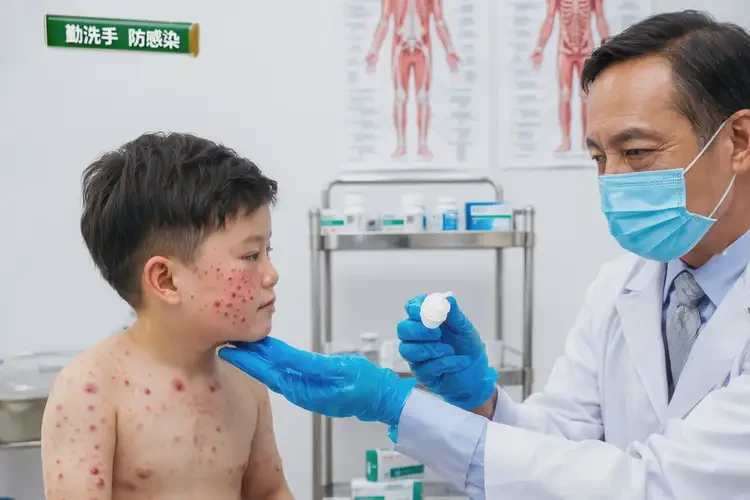 小儿脸上出湿疹可以治好吗(图3)