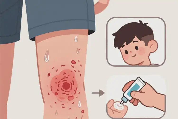 男生大腿上经常长湿疹可以治好吗(图3)