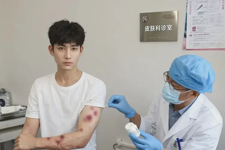 青年人手臂经常起湿疹可以治好吗(图3)