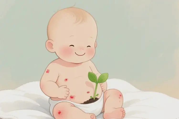 婴幼儿肚子上经常起湿疹可以治好吗(图4)