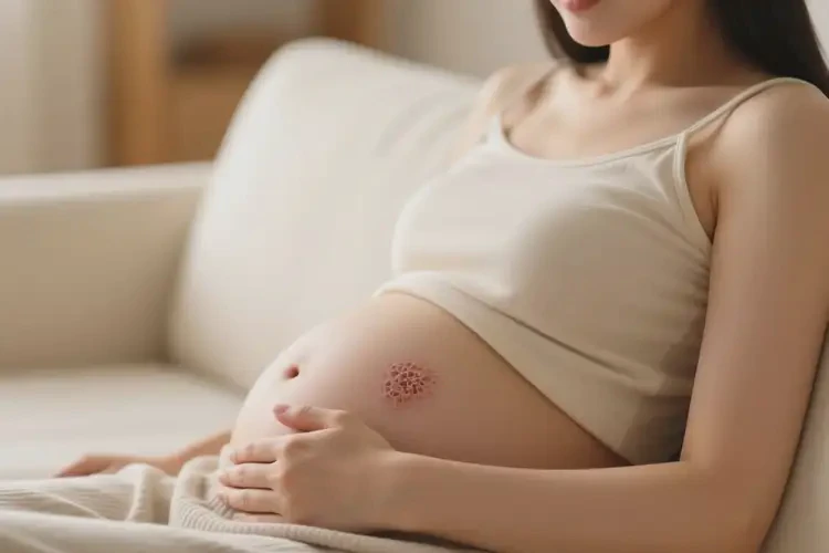 女性肚子出现湿疹可以治好吗(图3)