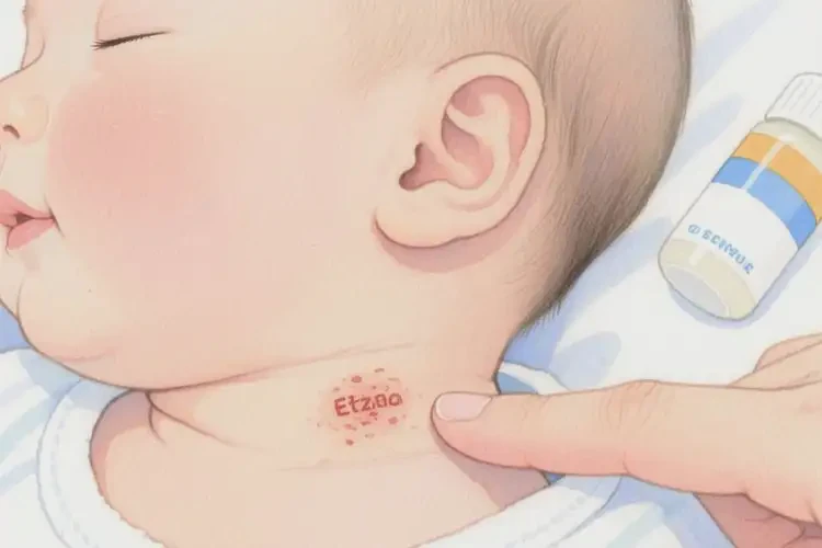 新生儿脖子上容易长湿疹可以治好吗(图3)