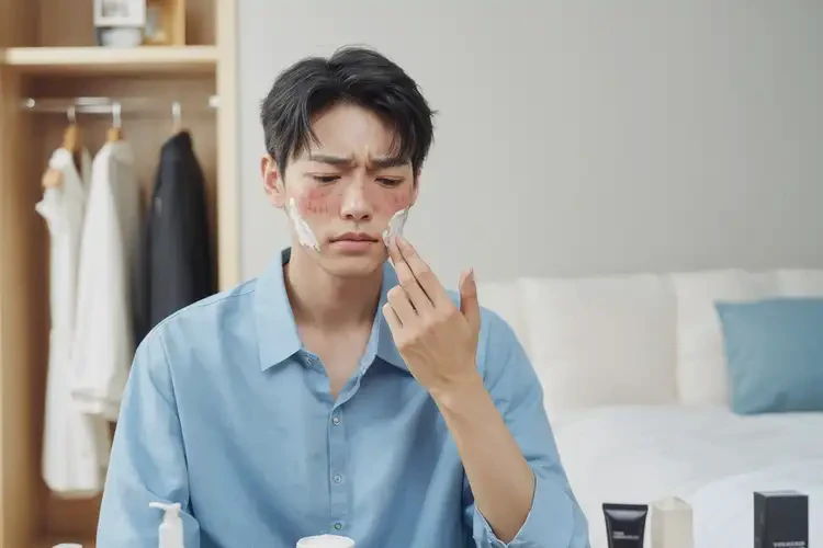青年人脸上出现湿疹可以治好吗(图2)