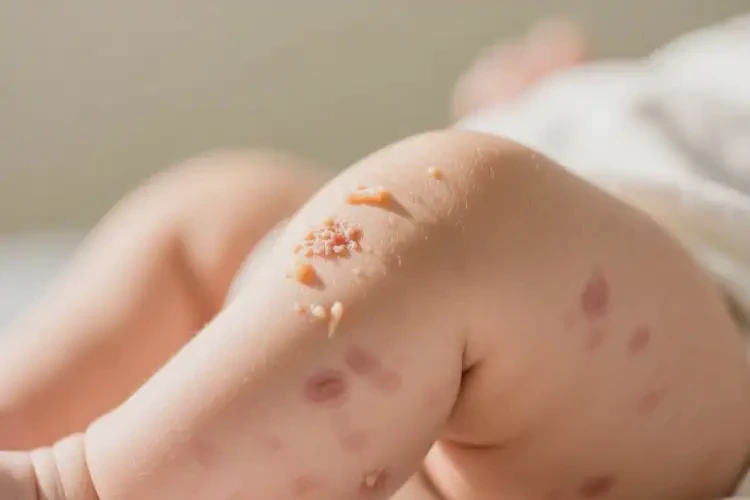婴幼儿大腿上出现湿疹可以治好吗(图4)