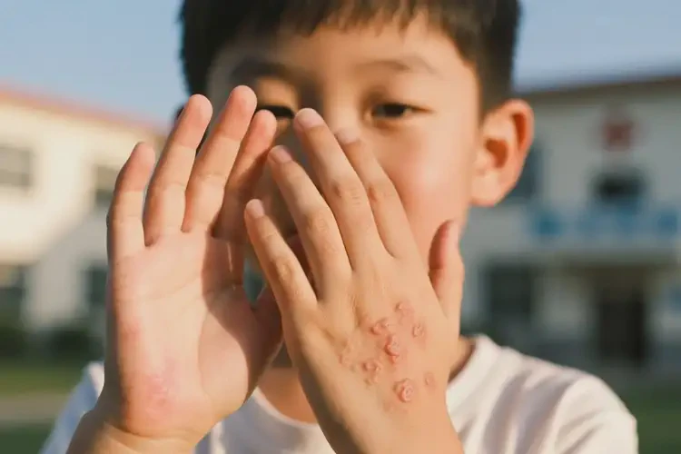 青年人手上起湿疹可以治好吗(图4)