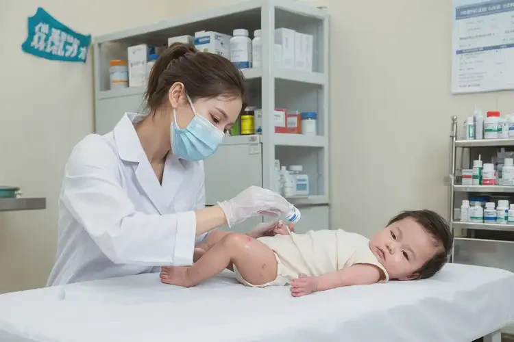 婴幼儿小腿出现湿疹可以治好吗(图3)