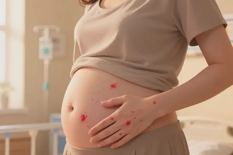 女性肚子出现湿疹可以治好吗(图4)